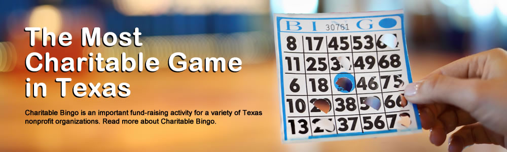 charitable bingo home page