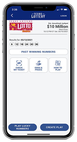 mobile app lotto texas