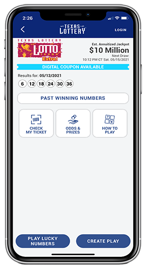 mobile app lotto texas