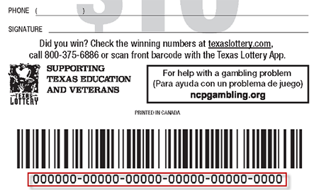 Example of Back of QUICKTICKET