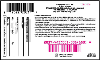 Image of Back of Some Like It Hot Ticket