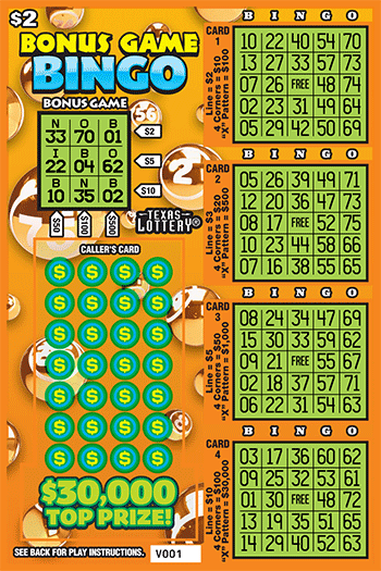 lottery ticket bingo