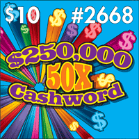 View Ticket Details for $250,000 50X Cashword