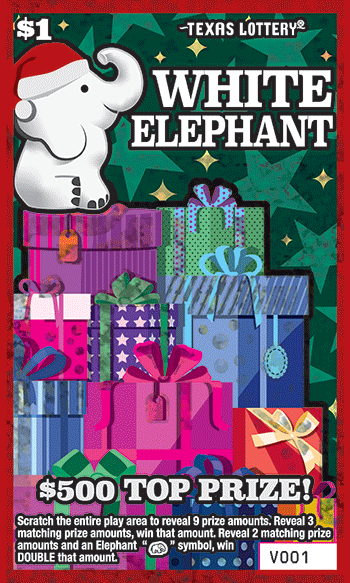 Image of Front of White Elephant Ticket