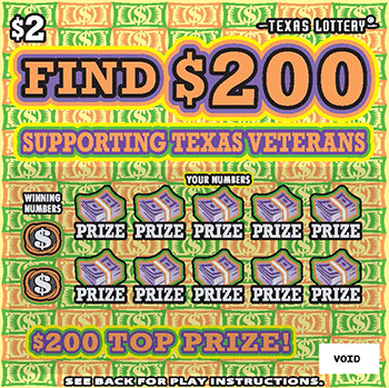 Image of Front of Find $200 Ticket