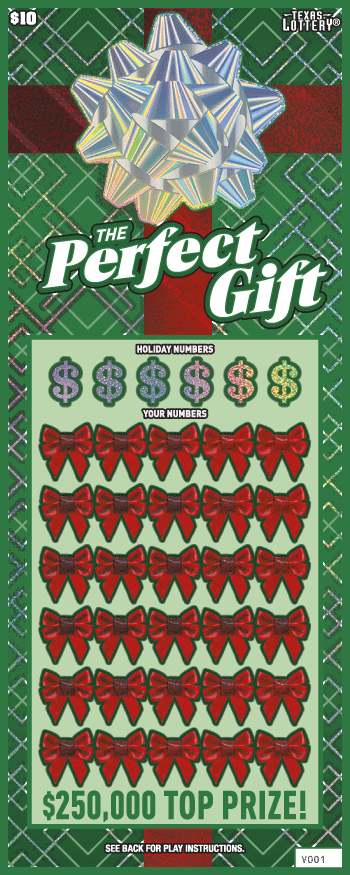 Image of Front of The Perfect Gift Ticket