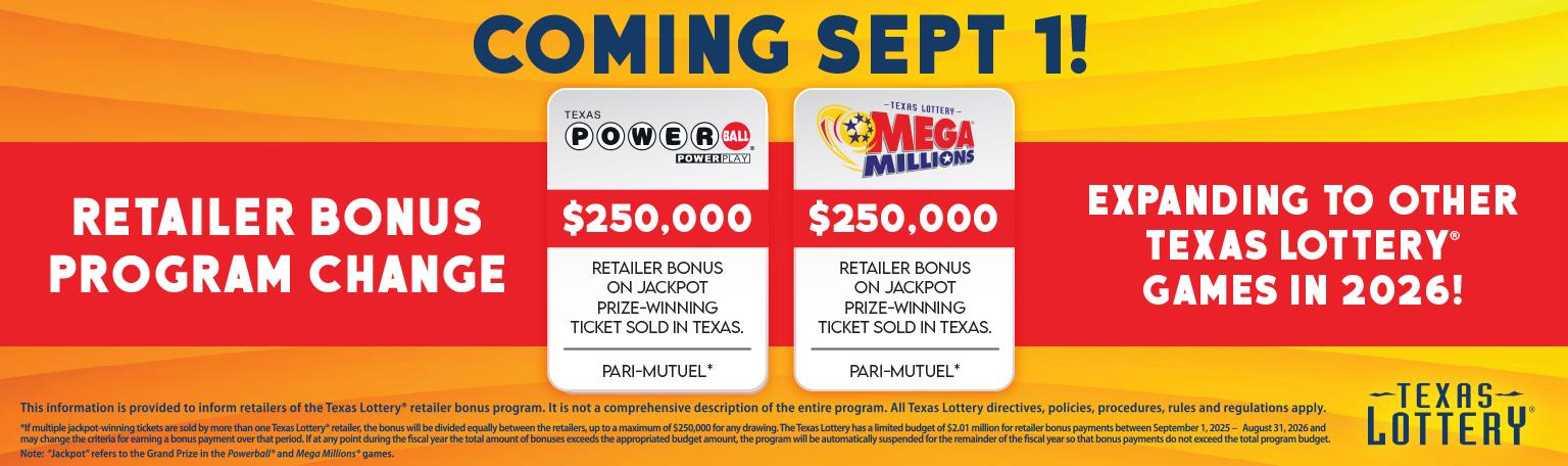 Retailer Bonus Program Banner
