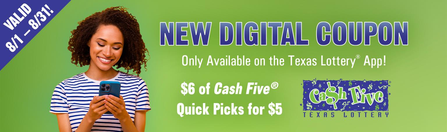 Cash Five Digital August 2025